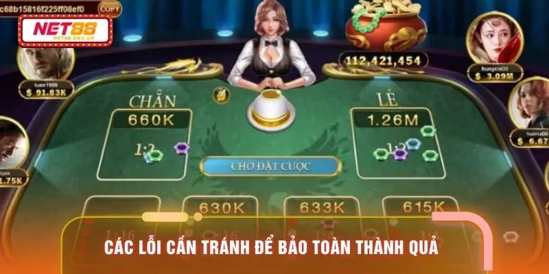 Các lỗi cần tránh để bảo toàn thành quả