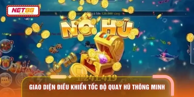 Giao diện điều khiển tốc độ quay hũ thông minh